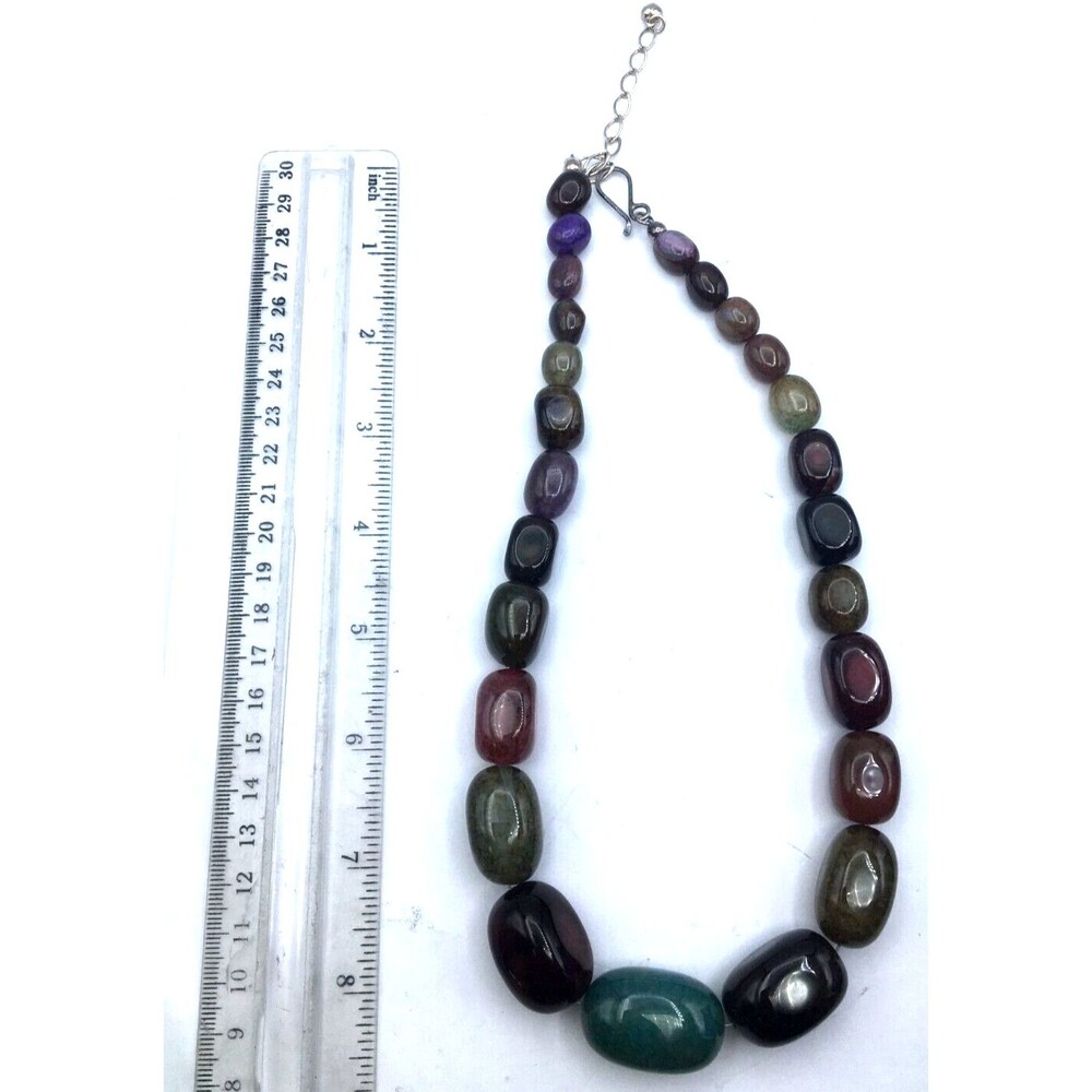 Jay King Desert Rose Trading DRT Chunky Gemstone Necklace Vintage HTF